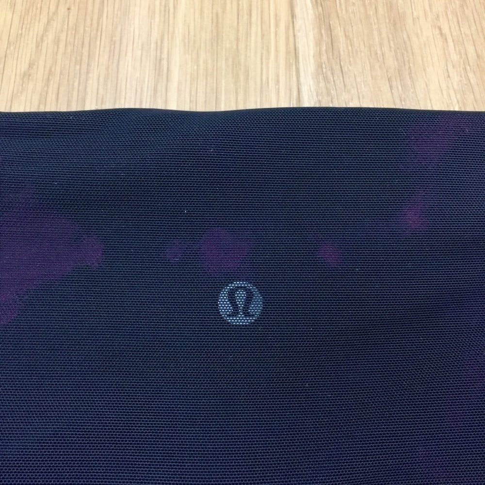 Lululemon Sweaty Endeavor Pink Fuschia Raspberry and Black Legging Size 6 - Picture 13 of 14